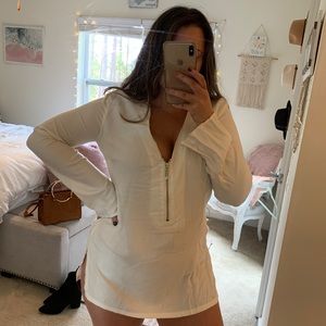 White cover up/tunic
